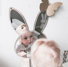 Funlife Detské zrkadlo králik 25 x 38 cm