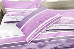 Konsimo Bavlnené obliečky DANAUS 140x200 cm fialové