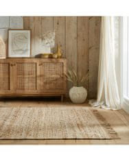 Flair AKCIA: 200x290 cm Kusový koberec Levi Chenille Jute Natural 200x290