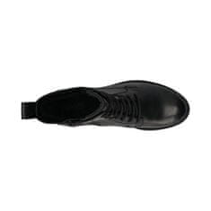 Dámske kožené členkové topánky D11AFS364069-1010 (Veľkosť 39)