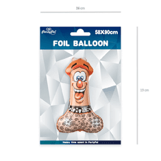 PartyPal Fóliový balón supershape Bimbo 58x90cm