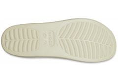 Crocs Classic Platform Slides pre ženy, 42-43 EU, W11, Šlapky, Sandále, Papuče, Bone, Béžová, 208180-2Y2