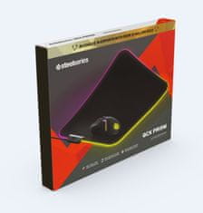 SteelSeries QcK Black Prism Cloth podložka pod myš RGB (M), 320 x 270 x 4mm