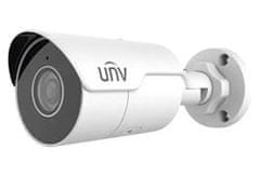 Uniview IP kamera 2688x1520 (4 Mpix), až 30 sn/s, H.265, obj. 2,8 mm (101,1°), PoE, Mic., IR 50m, WDR