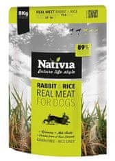 NATIVIA Nativite Real Meat Rabbit & Rice 8kg