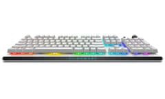 Alienware DELL klávesnica Tri-Mode Wireless Gaming Keyboard (/ AW920K/ US/ Int./ medzinár./ Lunar Light)
