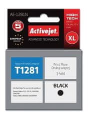 ActiveJet atrament Epson T1281 Black S22/SX125/SX425 new AE-1281
