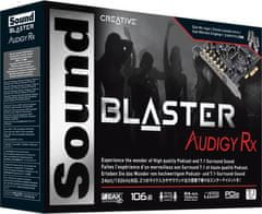 Sound Blaster AUDIGY RX, zvuková karta 7.1, 24bit, EAX, PCIe