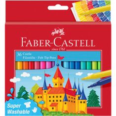 Faber-Castell Popisovače Fibre-Tip Castle 36 farebné