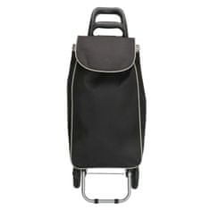 Runaway Čierna nákupná taška na kolieskach „Modern“