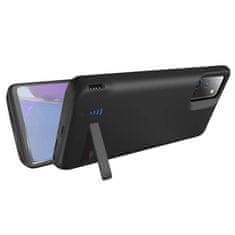 Techsuit Puzdro s batériou Power Pro - Samsung Galaxy S21 Plus - 5000 mAh - čierne