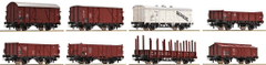 ROCO 8 dielna súprava nákladných vozidiel DB - 44002