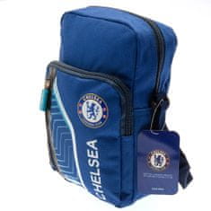 FAN SHOP SLOVAKIA Batôžok Chelsea FC cez rameno, modrý, 3 vrecká, zips