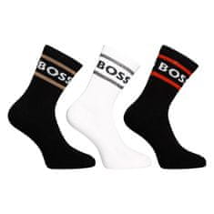 BOSS 3PACK ponožky vysoké viacfarebné (50469371 968) - veľkosť M