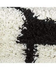 Ayyildiz Kusový koberec Fun 6001 black 120x120 (priemer) kruh