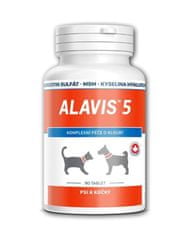 Alavis 5 Kĺbová výživa pre psy a mačky 90tbl