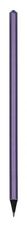 ART CRYSTELLA Ceruzka zdobená fialovým kryštálom SWAROVSKI, tmavo fialová, 14 cm, 1805XCM612