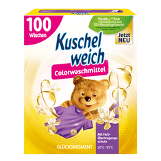 Kuschelweich COLOR GLUCKSMOMENT prací prášok 100 praní | 5,5 kg DE
