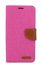 Canvas Flipové puzdro pre Samsung A34 ružové