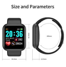 R2Invest Smart hodinky L18S biele