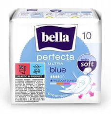Bella Perfecta Ultra modré absorpčné hygienické vložky 10 ks