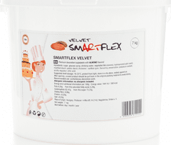 Smartflex Fondant - Velvet Mandle 7 kg (Poťahovacia a modelovacia hmota na tortu) 0047 dortis