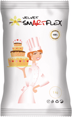 Smartflex Velvet Vanilka 1 kg vo vrecúšku (Poťahovacia a modelovacia hmota na torty) 0280 dortis