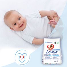 Lovela Baby prášok na pranie na bielu bielizeň 1,3 kg / 13 pracích dávok