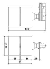 Light Impressions Deko-Light 1-fázový koľajnicový systém bodové svietidlo, Uni II Mini, Tilt, 11,3 W, DIM, 2700 K, 220-240V biela 160 mm 707187