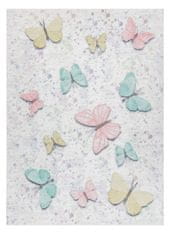 Dywany Łuszczów AKCIA: 120x170 cm Detský kusový koberec Bambino 1610 Butterflies cream 120x170