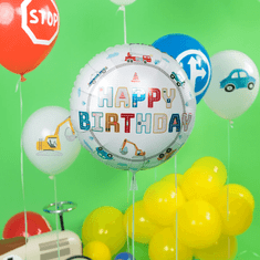PartyPal Fóliový balón supershape Domiešavač 82x68cm