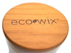 Ecowix vonná sviečka s dreveným knôtom Apple Cinnamon váza 398 g
