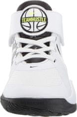 Nike TEAM HUSTLE D 9 (PS) SHOES pre deti, 28.5 EU, US11.5C, Tenisky, White/Black-Volt, Biela, AQ4225-100