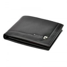 Pierre Cardin Pánska kožená peňaženka Devin, čierna