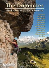 Rockfax Lezecký sprievodca The Dolomites - Rock Climbs and Via Ferrata