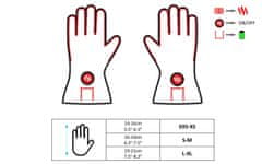 Glovii GLB S-M Univerzálne rukavice s vyhrievaním 