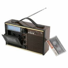 SAL Rádio prenosné kazetové SAL RRT11B retro