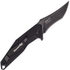 Fox Knives BF-729 BLACK FOX "KRAVI" FOLDING KNIFE BLACK G10 HANDLE BLACK STONE WASHED BLADE
