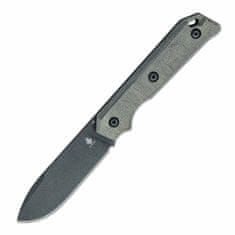 Kizer 1045C1 Begleiter Fixed outdoorový nôž 9,6 cm, čierna, šedá, Micarta, puzdro Kydex