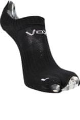 Voxx Ponožky yoga bez prstov EU 35-38 BLACK (čierna)