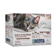 Bozita Cat Indoor & Sterilised, vrecko 85 g (12 pack)