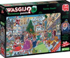 Jumbo Puzzle WASGIJ Christmas 19: Santa chváta! 2x1000 dielikov