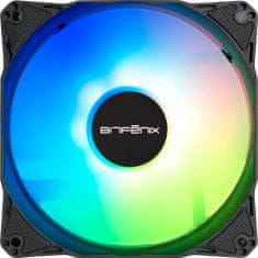 Bitfenix vodní chladič na CPU 360 mm Black / tenký - 32mm / ARGB / 4-pin / AMD i Intel