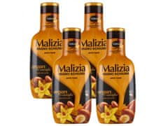 Malizia Malizia Sametový kúpeľný gél - Argánový olej a vanilka 1 l x4