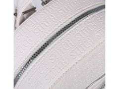 DISNEY Stitch Krémový, malý kožený batoh 28x23x10 cm