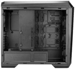 Chieftec MidT Stallion II GP-02B-UC-OP/ATX/2x USB3.0/USB2.0/USB-C/bez zdroja/priehľadná bočnica/čierna