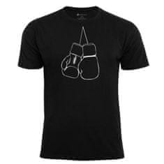 STARK SOUL®  Boxerské Rukavice Prémiové Pánske Tričko krátky rukáv čierne Farba: čierna, Veľkosť: S