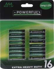 STREFA EXTRA HEAVY DUTY batérie AAA (16 ks)