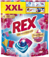 Rex Kapsuly na pranie Aromatherapy Orchid Color 44 praní, 528 g