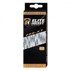 Elite Hockey Hokejové šnúrky Elite voskované Farba: žltá, Dĺžka: 304 cm / 120"